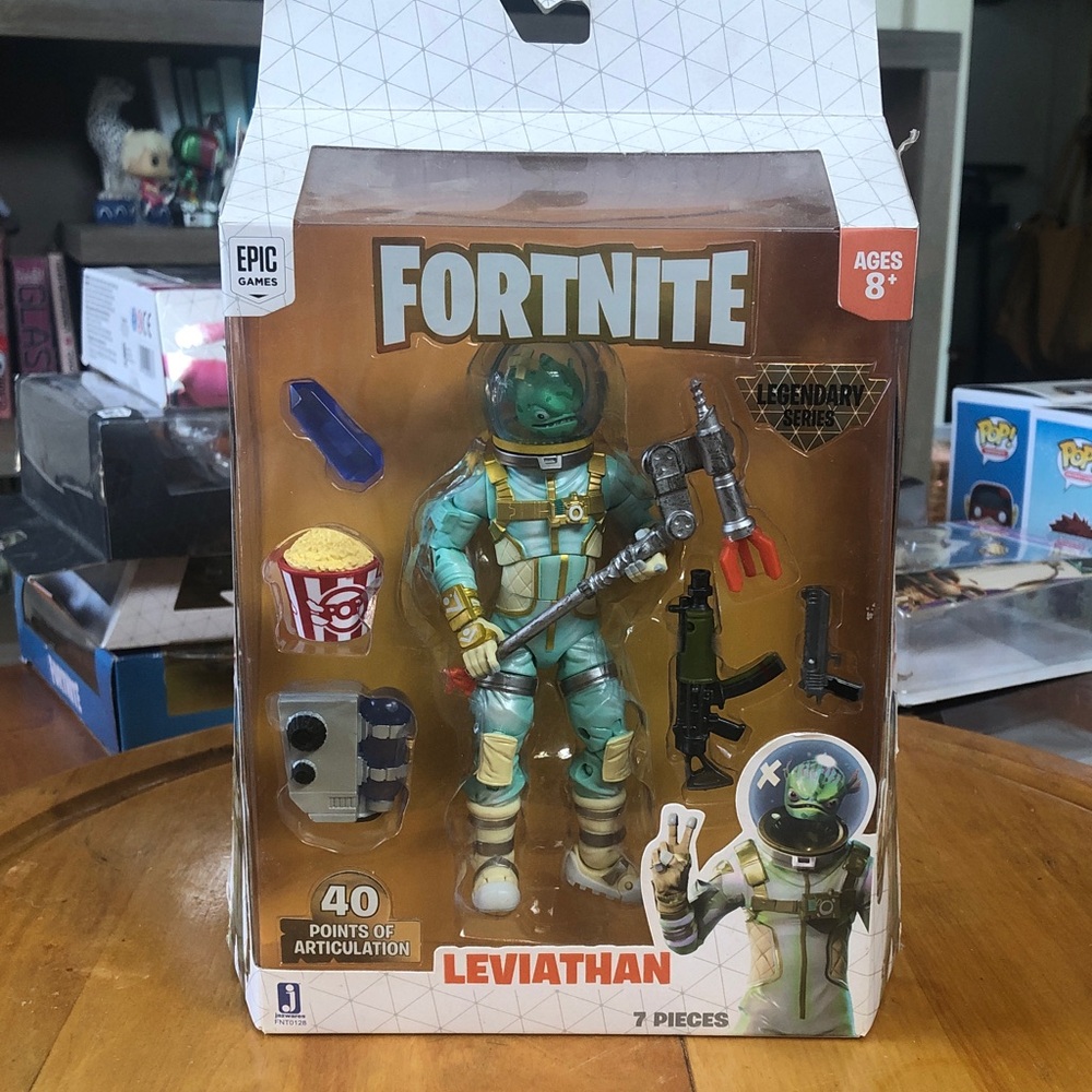 Epic Games Fortnite Leviathan Action Figure - Green and Gold